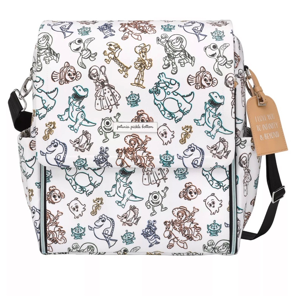 **NEW**Petunia Pickle Bottom White Disney Sketch Bag